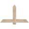 Ekena Millwork Eugene Smooth Timber Gable Bracket, Douglas Fir, 48"W x 30"H x 5 1/2"D x 5 1/2"F, 15/12 Pitch GBW048X30X0606EUG00SDF - alternate 1